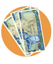  اسکناس شاهی در دیاکو سایت ایلام